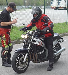 Motorrad Sicherheitstraining -  Bremsen